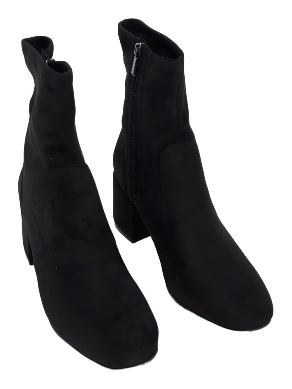 Kenneth Cole Reaction Road Stretch Bootie 2 Inch Heel Black Size 9M